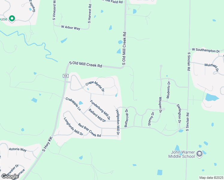 map of restaurants, bars, coffee shops, grocery stores, and more near 4750 South Old Mill Creek Road in Columbia