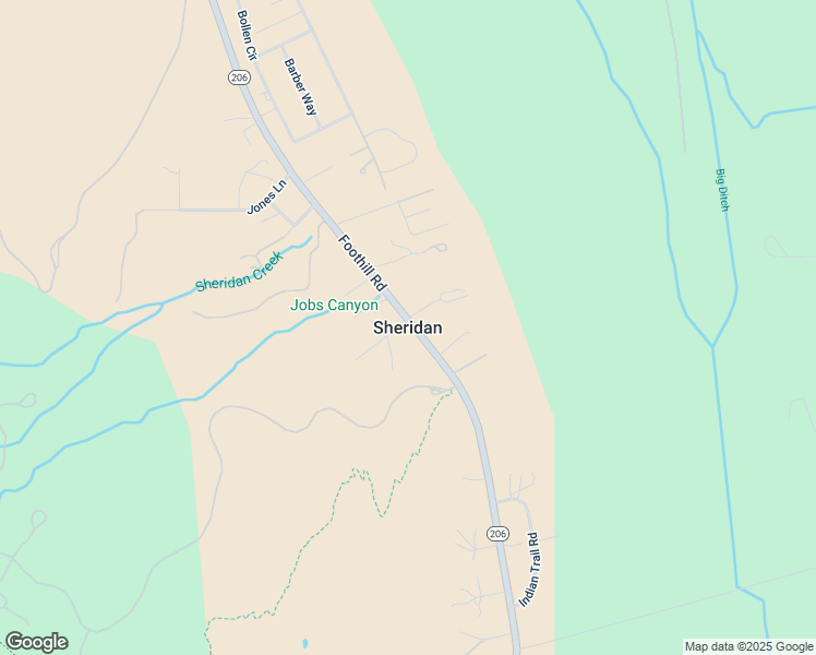 map of restaurants, bars, coffee shops, grocery stores, and more near in Sheridan