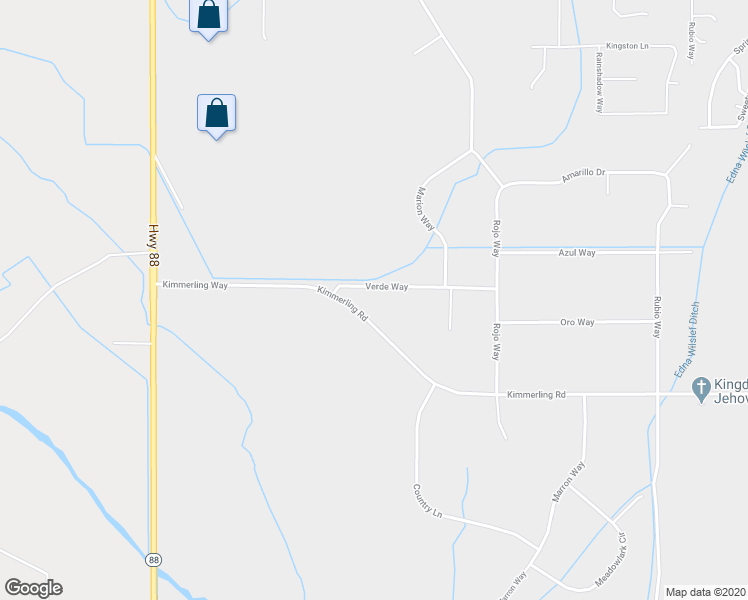 map of restaurants, bars, coffee shops, grocery stores, and more near 1019 Verde Way in Gardnerville