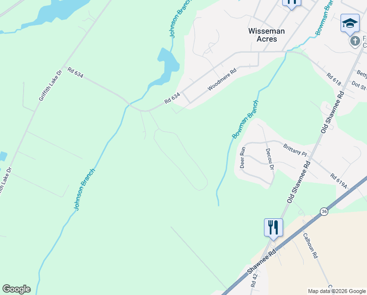 map of restaurants, bars, coffee shops, grocery stores, and more near 16566 Retreat Circle in Milford