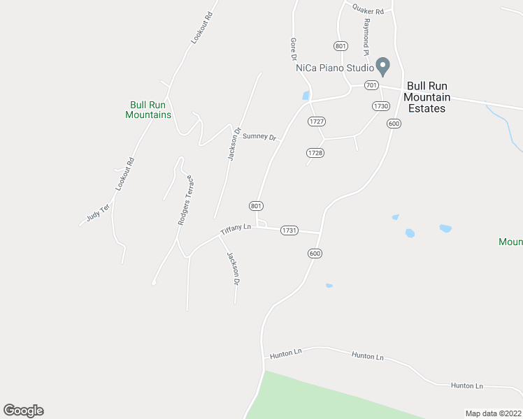 map of restaurants, bars, coffee shops, grocery stores, and more near 2713 Youngs Drive in Haymarket