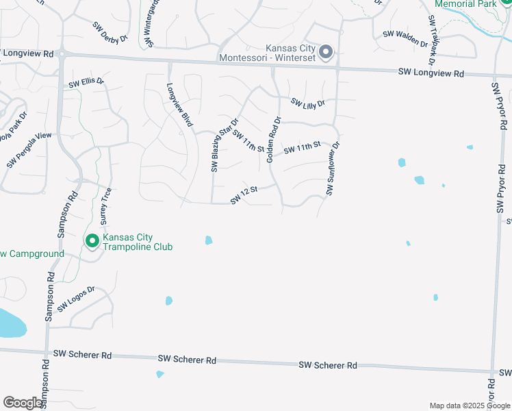 map of restaurants, bars, coffee shops, grocery stores, and more near in Lee's Summit