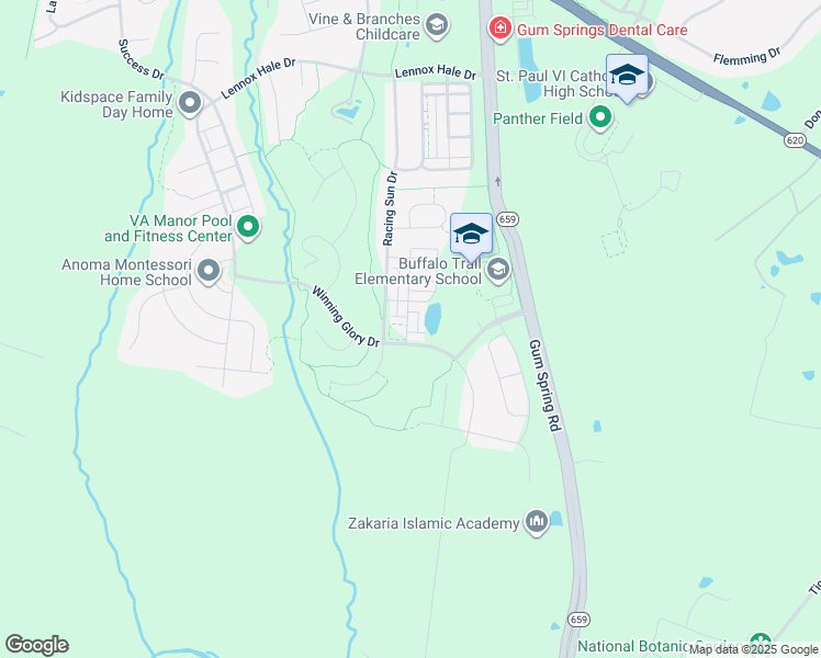 map of restaurants, bars, coffee shops, grocery stores, and more near 26052 Braided Mane Terrace in Aldie