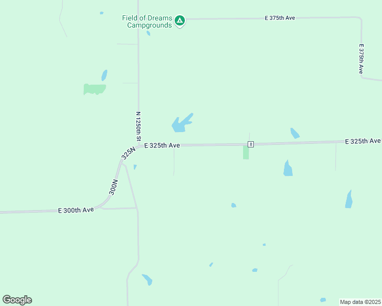 map of restaurants, bars, coffee shops, grocery stores, and more near 12774 East 325th Avenue in Flat Rock