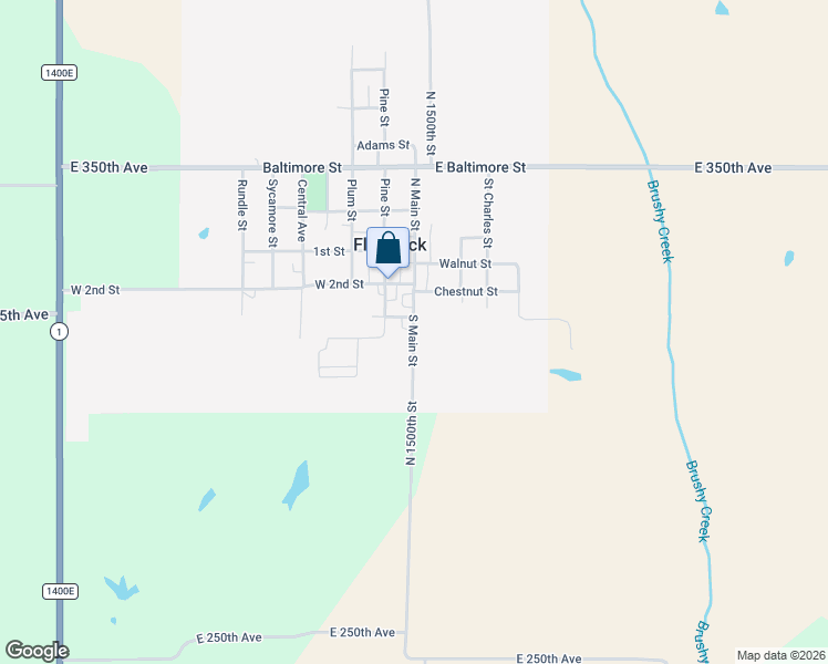 map of restaurants, bars, coffee shops, grocery stores, and more near 112 South Main Street in Flat Rock