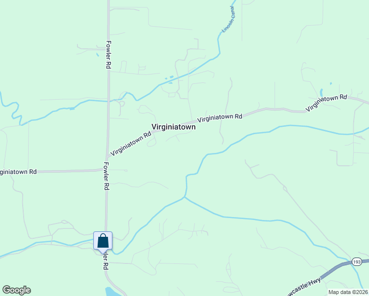 map of restaurants, bars, coffee shops, grocery stores, and more near 4888 Virginiatown Road in Newcastle