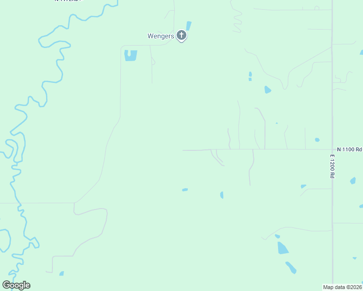 map of restaurants, bars, coffee shops, grocery stores, and more near 1142 North 1100 Road in Lawrence