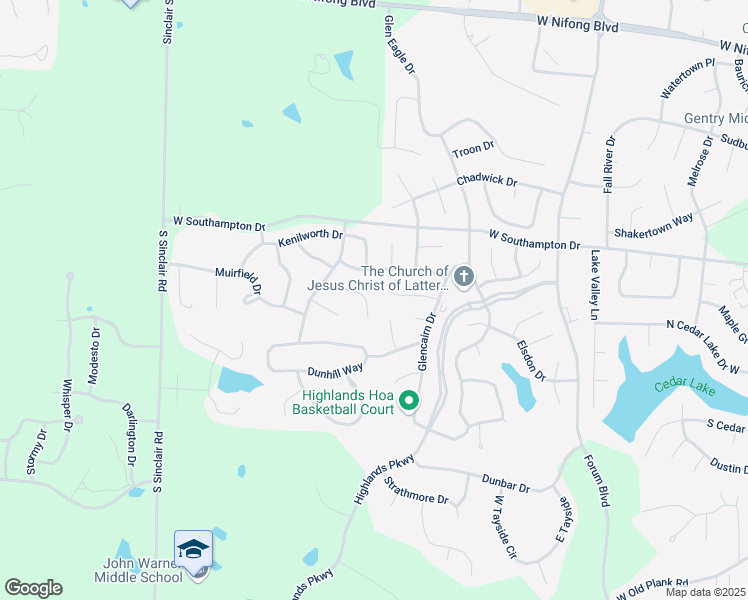 map of restaurants, bars, coffee shops, grocery stores, and more near 1606 Birmingham Ct in Columbia