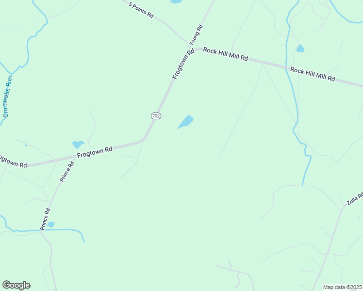 map of restaurants, bars, coffee shops, grocery stores, and more near 7397 Frogtown Road in Marshall