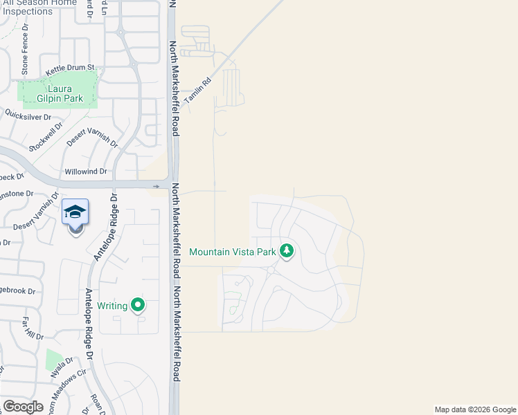 map of restaurants, bars, coffee shops, grocery stores, and more near 4422 Kaolin Court in Colorado Springs