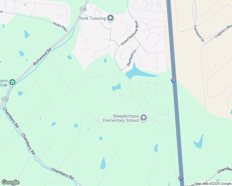 map of restaurants, bars, coffee shops, grocery stores, and more near 644 Turfrider Court in Walton