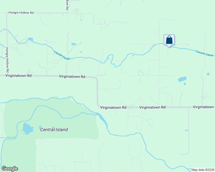 map of restaurants, bars, coffee shops, grocery stores, and more near 1935 Virginiatown Road in Lincoln