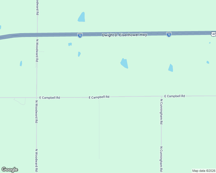 map of restaurants, bars, coffee shops, grocery stores, and more near 4847-4865 East Campbell Road in New Cambria