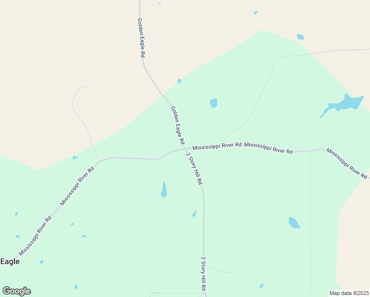 map of restaurants, bars, coffee shops, grocery stores, and more near South Mississippi River Road in Golden Eagle