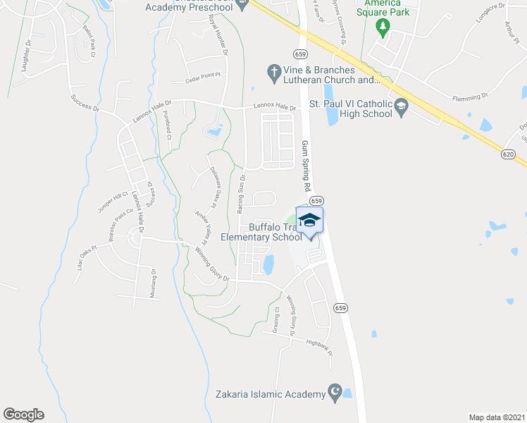map of restaurants, bars, coffee shops, grocery stores, and more near 42278 Tackroom Terrace in Aldie