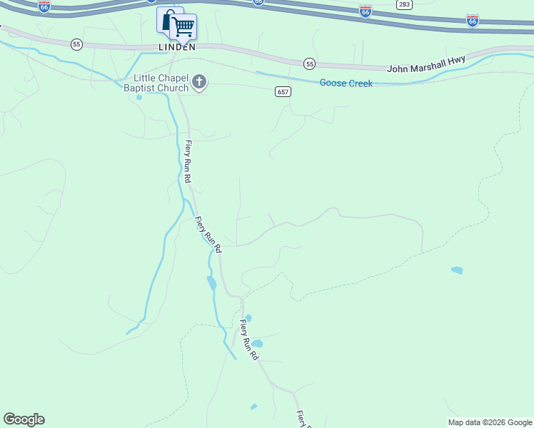 map of restaurants, bars, coffee shops, grocery stores, and more near 189 Piedmont Orchard Road in Warren County