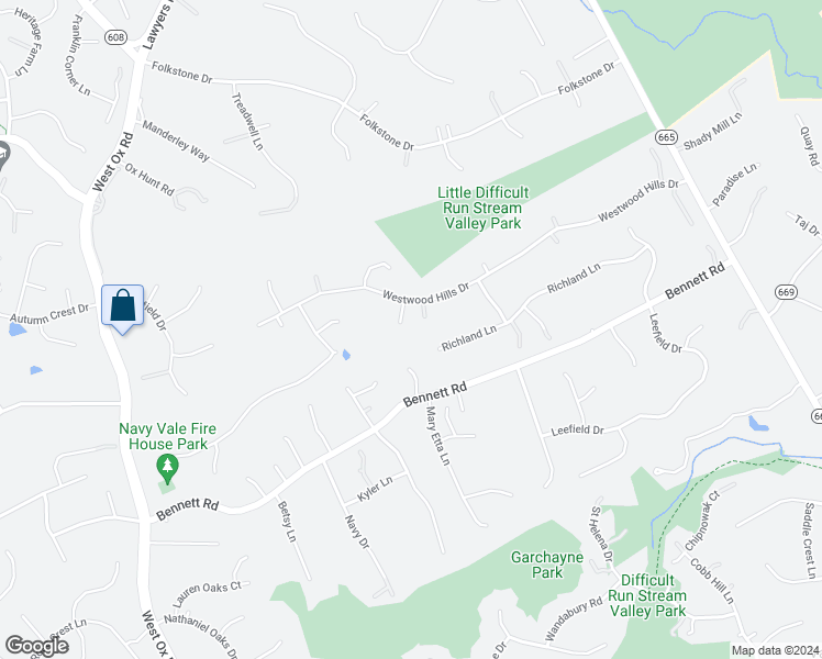map of restaurants, bars, coffee shops, grocery stores, and more near 3045 Promenade Place in Herndon