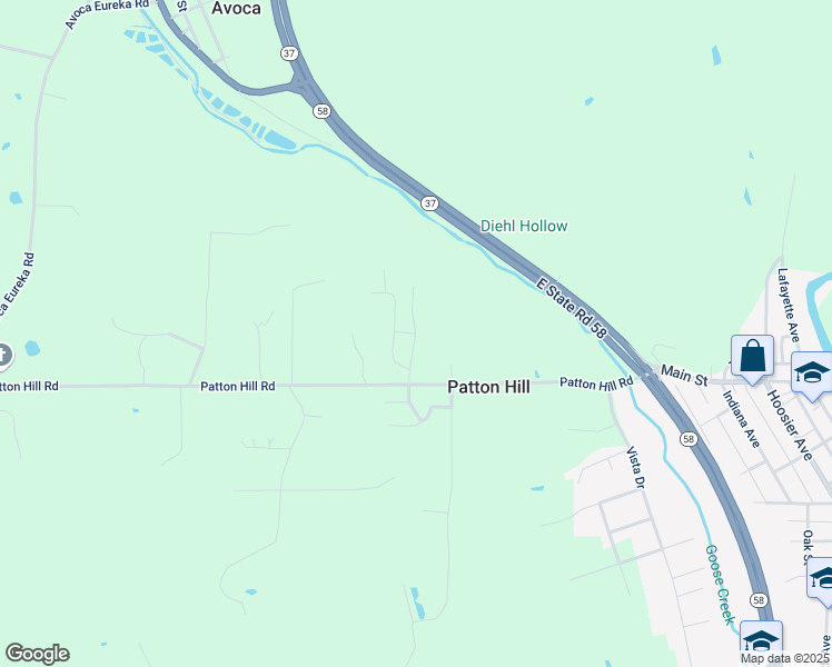map of restaurants, bars, coffee shops, grocery stores, and more near Wood Cliff Estate Road in Bedford