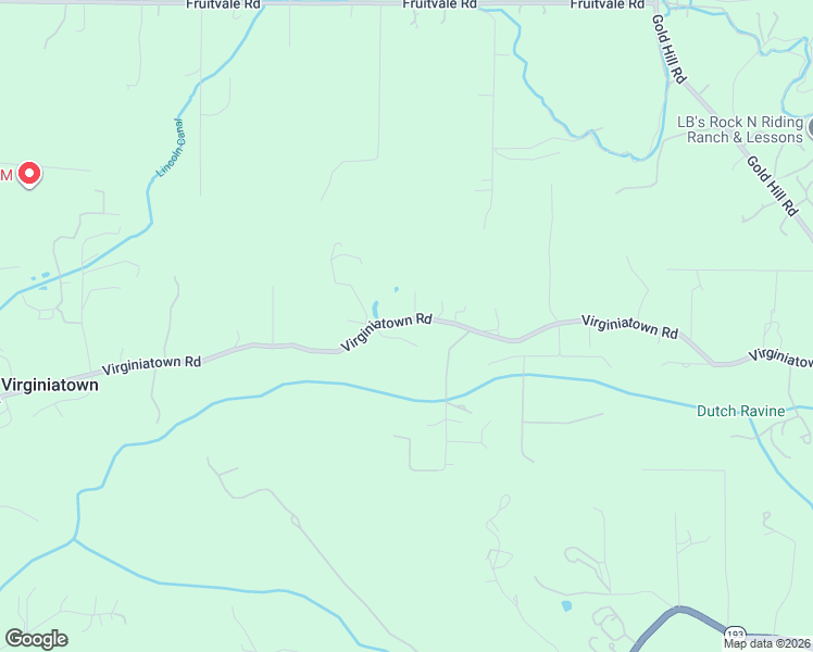 map of restaurants, bars, coffee shops, grocery stores, and more near 5540 Virginiatown Road in Newcastle
