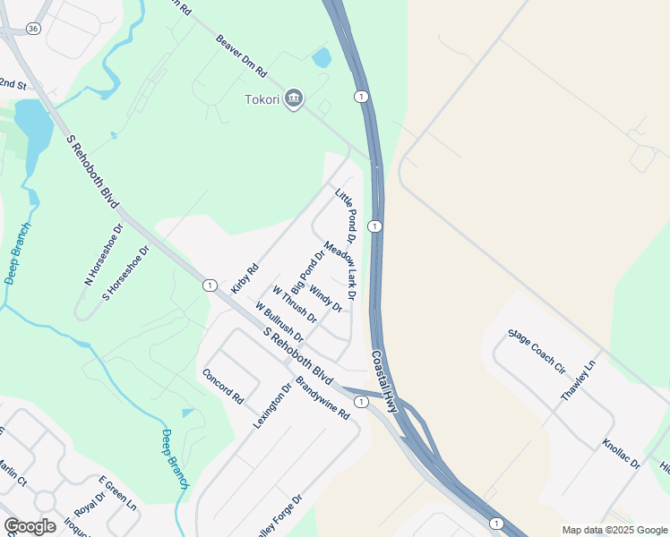 map of restaurants, bars, coffee shops, grocery stores, and more near 6 Lenape Lane in Milford