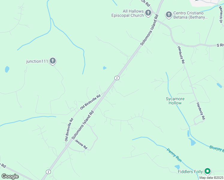 map of restaurants, bars, coffee shops, grocery stores, and more near 3721 Solomons Island Road in Harwood