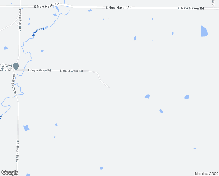 map of restaurants, bars, coffee shops, grocery stores, and more near 6605 East Sugar Grove Road in Columbia