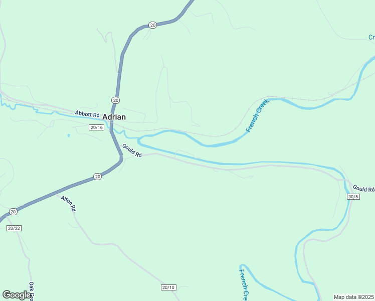 map of restaurants, bars, coffee shops, grocery stores, and more near 277 Gould Road in French Creek