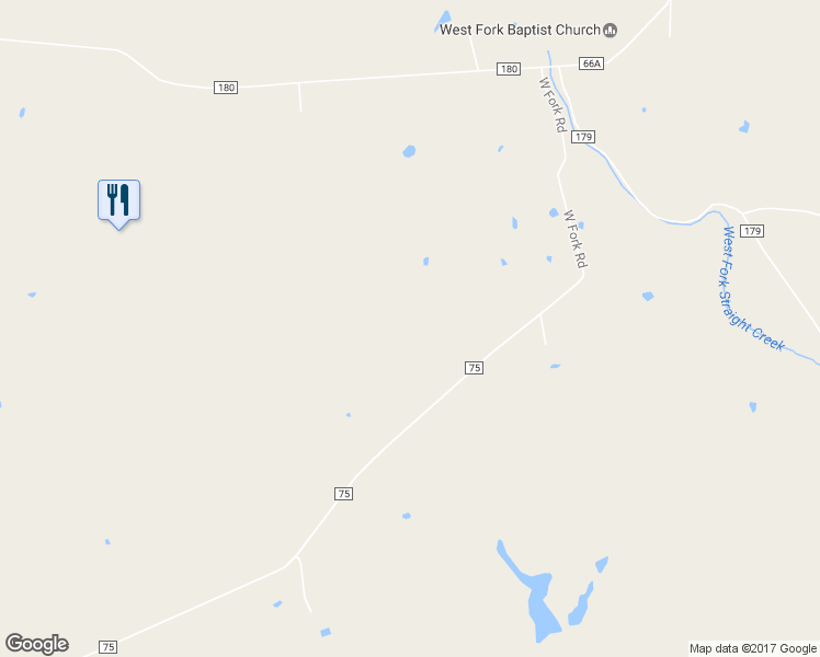 map of restaurants, bars, coffee shops, grocery stores, and more near 9705 West Fork Road in Georgetown