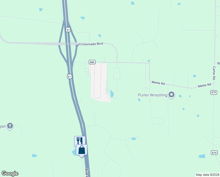 map of restaurants, bars, coffee shops, grocery stores, and more near 178 Killdeer Circle in Moscow Mills