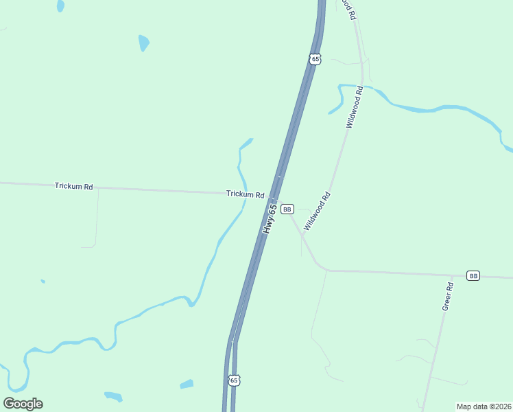 map of restaurants, bars, coffee shops, grocery stores, and more near 25250 Trickum Road in Houstonia