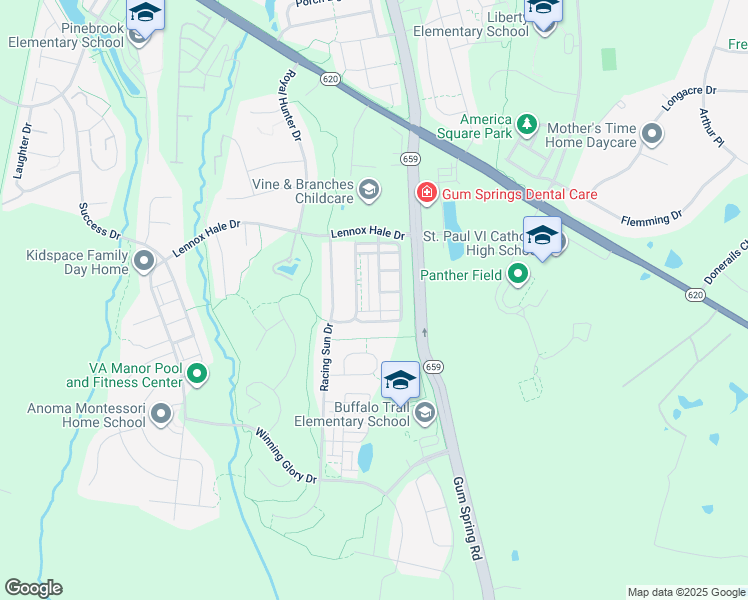 map of restaurants, bars, coffee shops, grocery stores, and more near 25795 Double Bridle Terrace in Aldie