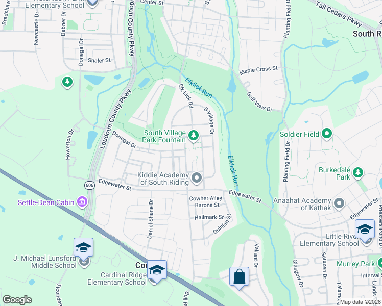 map of restaurants, bars, coffee shops, grocery stores, and more near 25792 Donovan Drive in Chantilly