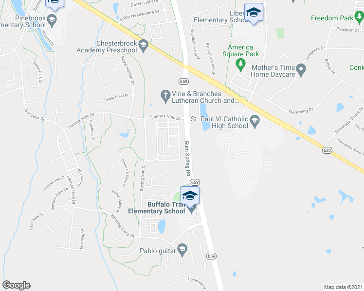 map of restaurants, bars, coffee shops, grocery stores, and more near 25791 Clairmont Manor Square in Aldie