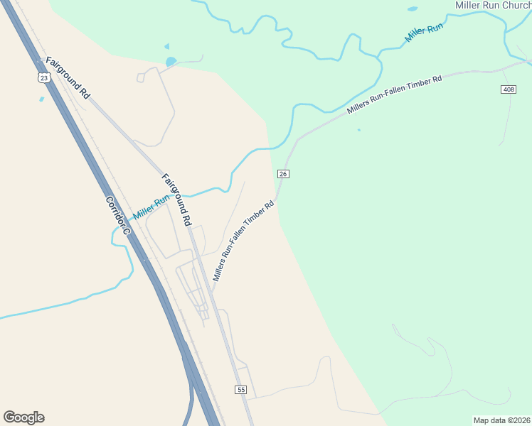map of restaurants, bars, coffee shops, grocery stores, and more near 330 Millers Run-Fallen Timber Road in Lucasville