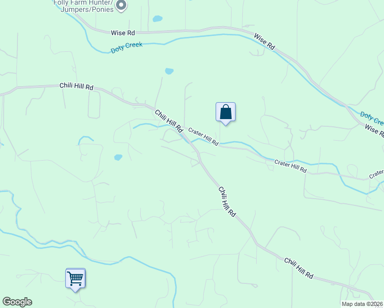 map of restaurants, bars, coffee shops, grocery stores, and more near 8360 Chili Hill Road in Newcastle