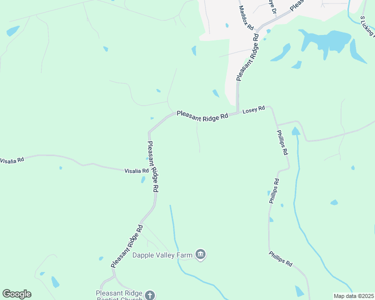 map of restaurants, bars, coffee shops, grocery stores, and more near 10791 Pleasant Ridge Road in Alexandria