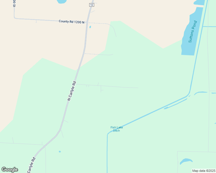 map of restaurants, bars, coffee shops, grocery stores, and more near 576 East 1150 Avenue in Vandalia