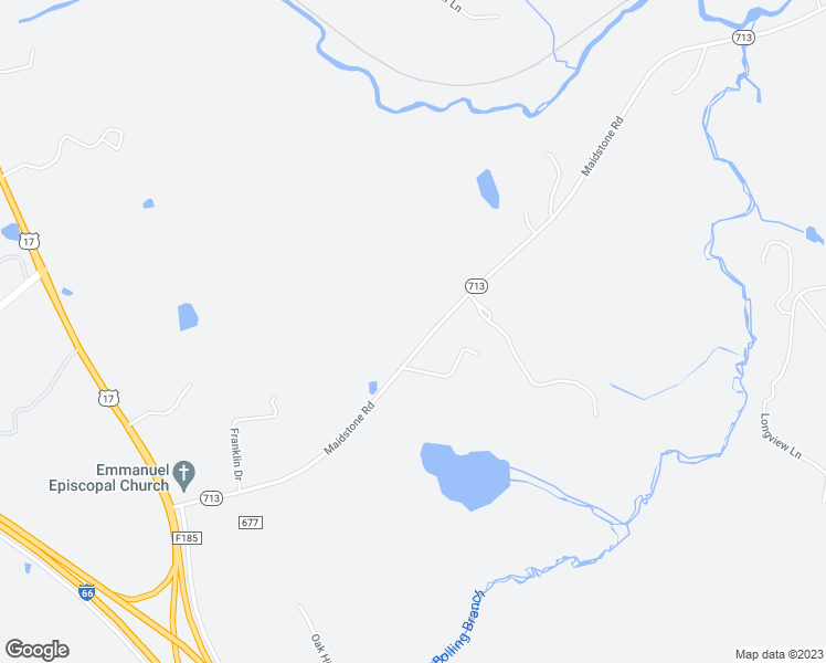 map of restaurants, bars, coffee shops, grocery stores, and more near 9520 Maidstone Road in Delaplane