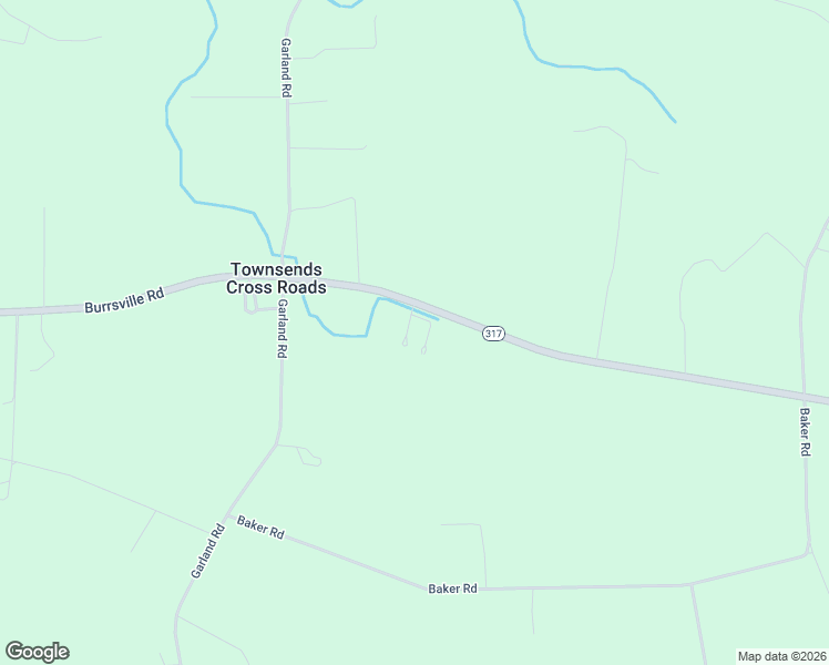 map of restaurants, bars, coffee shops, grocery stores, and more near 26349 Burrsville Road in Denton