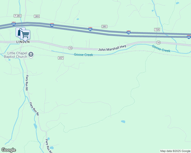map of restaurants, bars, coffee shops, grocery stores, and more near 13372 Atkins Hollow Lane in Linden