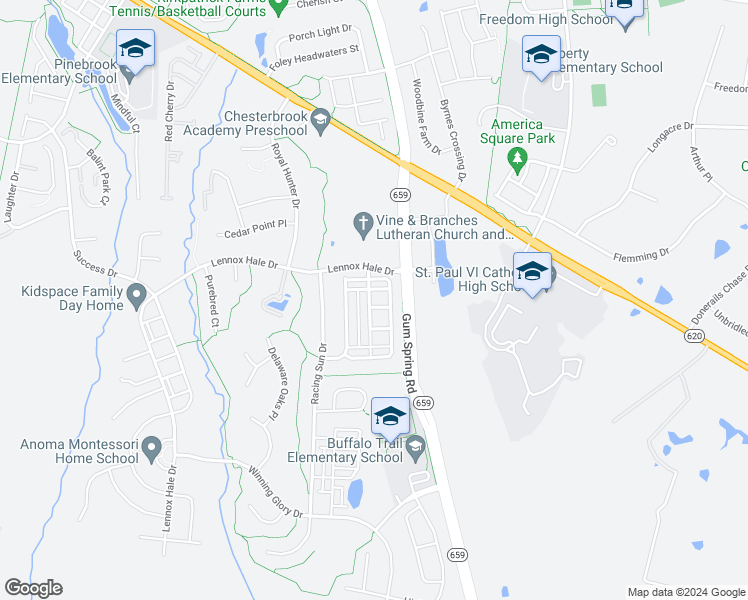 map of restaurants, bars, coffee shops, grocery stores, and more near 25756 Double Bridle Terrace in Aldie
