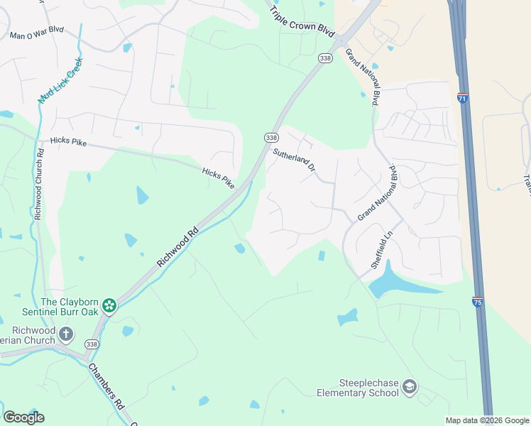 map of restaurants, bars, coffee shops, grocery stores, and more near 11527 Fringe Tree Drive in Walton