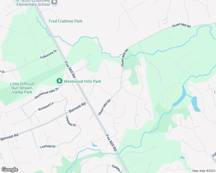 map of restaurants, bars, coffee shops, grocery stores, and more near 2905 Taj Drive in Oakton