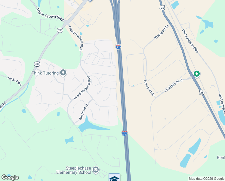map of restaurants, bars, coffee shops, grocery stores, and more near 657 Radnor Lane in Walton