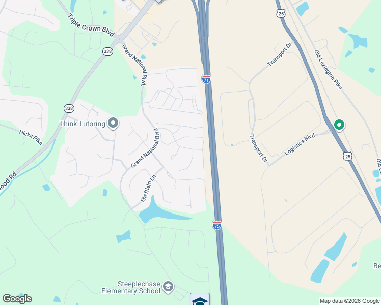 map of restaurants, bars, coffee shops, grocery stores, and more near 657 Radnor Lane in Walton