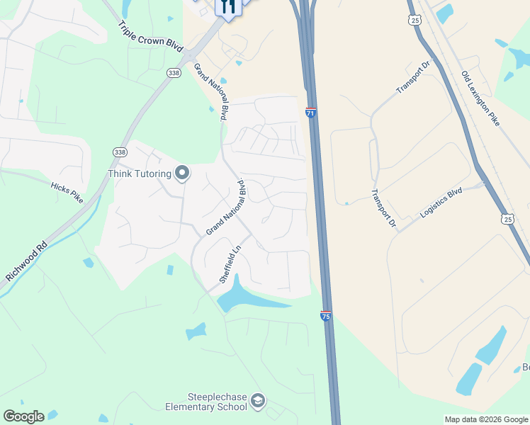 map of restaurants, bars, coffee shops, grocery stores, and more near 837 Foinavon Lane in Walton