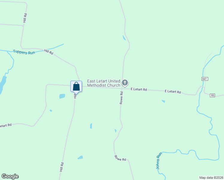 map of restaurants, bars, coffee shops, grocery stores, and more near 48746-49012 East Letart Road in Racine