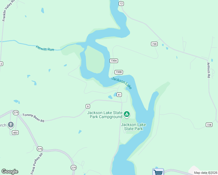 map of restaurants, bars, coffee shops, grocery stores, and more near 286 Lake Front Road in Oak Hill