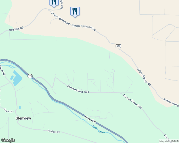 map of restaurants, bars, coffee shops, grocery stores, and more near 9184 Diamond Dust Trail in Kelseyville