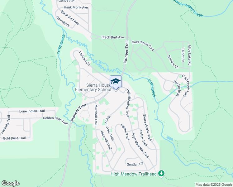 map of restaurants, bars, coffee shops, grocery stores, and more near 1709 Remington Trail in South Lake Tahoe